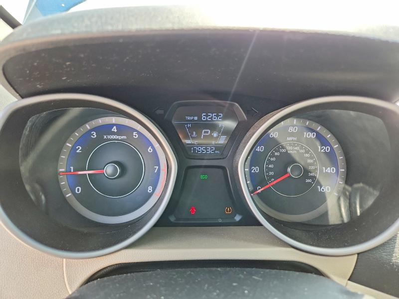 2014 Hyundai Elantra VIN KMHDH4AE2EU144267 COPART salvage auction — MINOR DENT/SCRATCHES, Salvage Title, sold $800 on 2026-07-17 (photo 9)