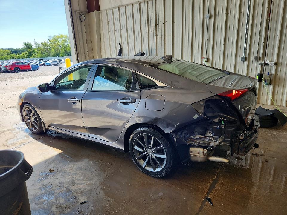 2019 Honda Civic VIN JHMFC1F36KX005432 COPART salvage auction — REAR END, Wi - Certificate Of Title, sold $5,700 on 2026-07-27 (photo 2)