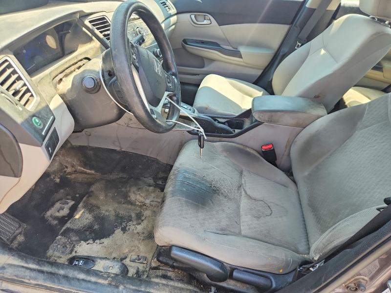 2015 Honda Civic VIN 19XFB2F51FE296049 COPART salvage auction — SIDE, Me - Certificate Of Title, sold $900 on 2026-07-10 (photo 7)
