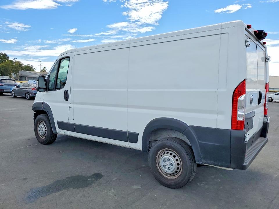 2024 Ram Promaster 1500 VIN 3C6LRVAG3RE147596 COPART salvage auction — FRAME DAMAGE, CA - DIS/DLR/EXP ONLY CLEAN TITLE (P), sold $8,900 on 2026-07-27 (photo 2)