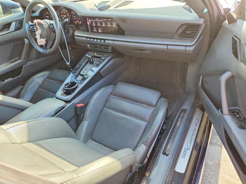 2020 Porsche 911 VIN WP0AB2A9XLS227616 COPART salvage auction — FRONT END, Ny - Mv-907A Salvage Certificate, sold $45,500 on 2026-08-03 (photo 8)