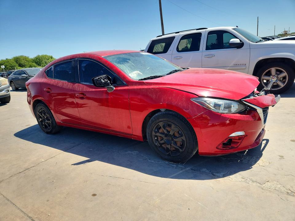 2016 Mazda 3 VIN JM1BM1T72G1324129 COPART salvage auction — FRONT END, Salvage Title, sold $1,350 on 2026-07-16 (photo 4)