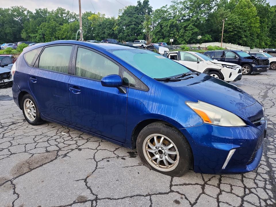 2013 Toyota Prius VIN JTDZN3EU6D3278489 COPART salvage auction — REAR END, Ny - Mv-907A Salvage Certificate, sold $425 on 2026-07-28 (photo 4)