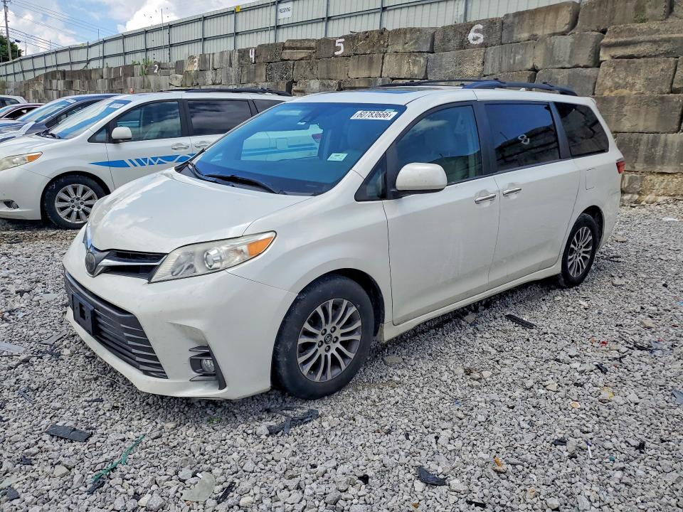 2018 Toyota Sienna VIN 5TDYZ3DC3JS910058 COPART salvage auction — REAR END, Ky - Cert Of Title-Salvage, sold $10,800 on 2026-07-17 (photo 1)