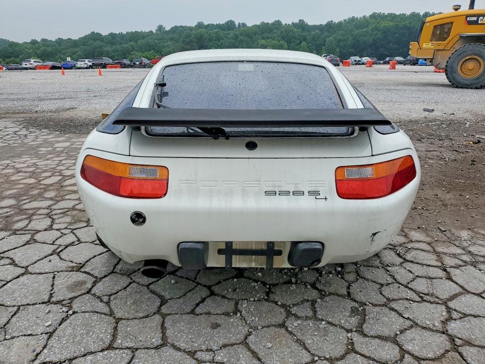 1987 Porsche 928 VIN WP0JB0929HS862233 COPART salvage auction — ENGINE BURN, Pa - Certificate Of Salvage, sold $125 on 2026-08-17 (photo 6)