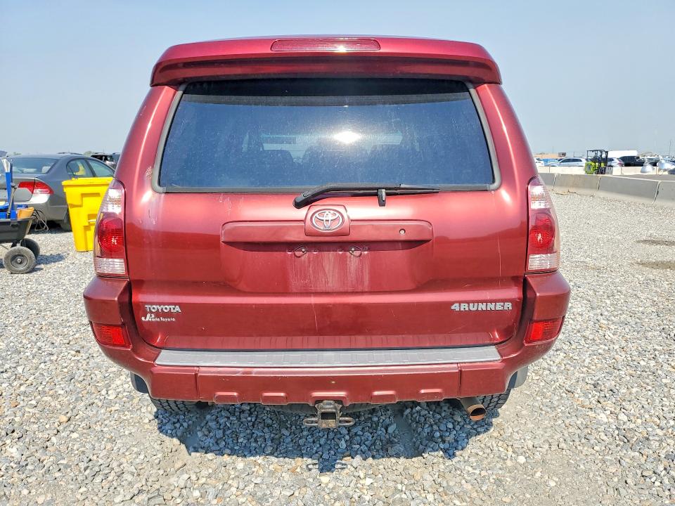 2005 Toyota 4runner VIN JTEBU14R858041394 COPART salvage auction — UNDERCARRIAGE, CO - DIS/DLR/EXP ONLY CLEAN TITLE, sold $2,300 on 2026-07-21 (photo 6)