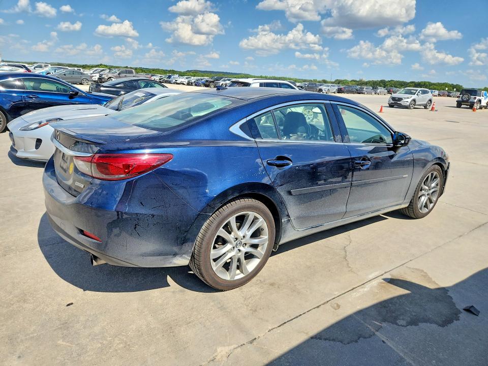 2016 Mazda 6 VIN JM1GJ1W54G1470881 COPART salvage auction — FRONT END, Tx - Certificate Of Title, sold $4,200 on 2026-07-13 (photo 3)