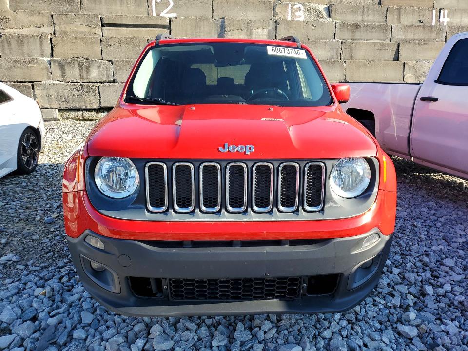 2017 Jeep Renegade VIN ZACCJBBB3HPF29548 COPART salvage auction — SIDE, Ky - Cert Of Title-Salvage, sold $1,700 on 2026-08-21 (photo 5)
