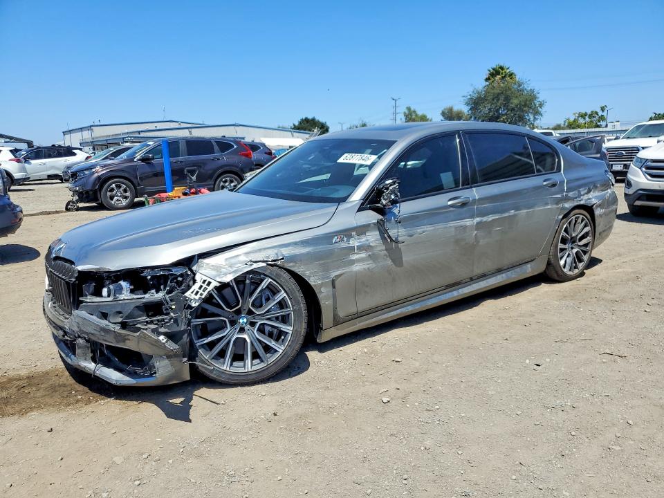 2022 BMW 7er VIN WBA7U2C03NCJ85772 — COPART salvage auction photo