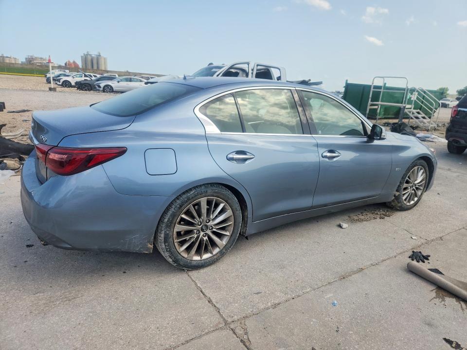 2018 Infiniti Q50 VIN JN1EV7AP9JM352034 COPART salvage auction — WATER/FLOOD, La - Cert Of Title-Salvage Flood, sold $70 on 2026-07-29 (photo 3)