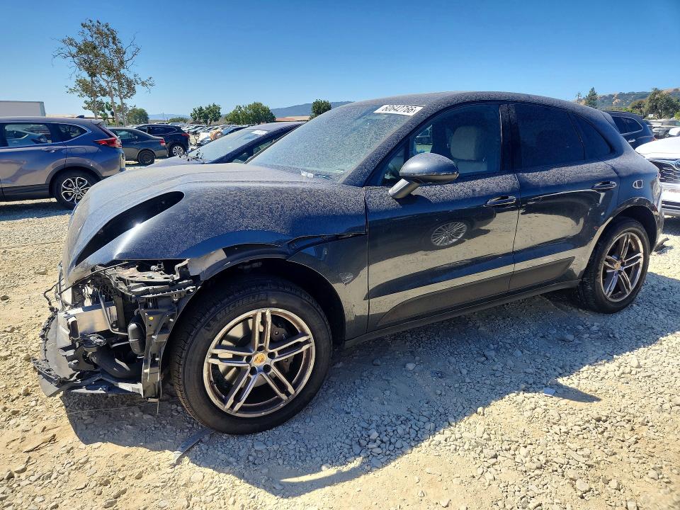 2021 Porsche Macan VIN WP1AA2A57MLB01837 COPART salvage auction — FRONT END, Ca - Salvage Certificate, sold $60 on 2026-07-30 (photo 1)