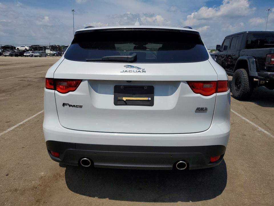 2017 Jaguar F-pace VIN SADCK2BV0HA496455 COPART salvage auction — FRONT END, Oh - Cert Of Title-Salvage, sold $3,000 on 2026-07-17 (photo 6)