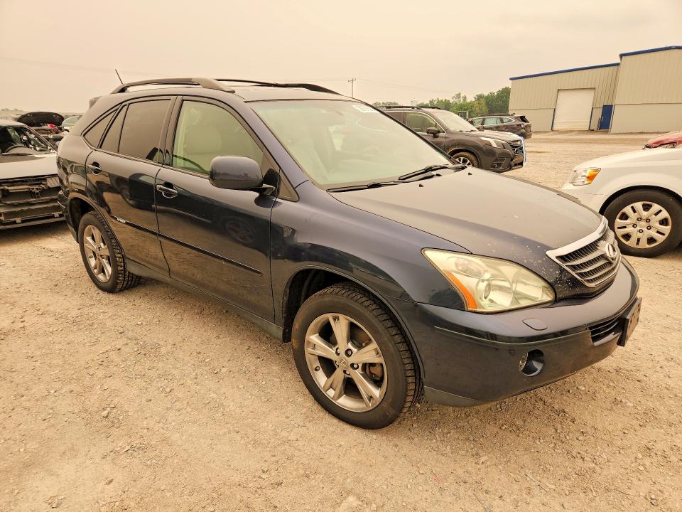 2007 Lexus Rx 400h VIN JTJHW31U172033962 COPART salvage auction — FRONT END, Ny - Mv-907A Salvage Certificate, sold $650 on 2026-07-27 (photo 4)