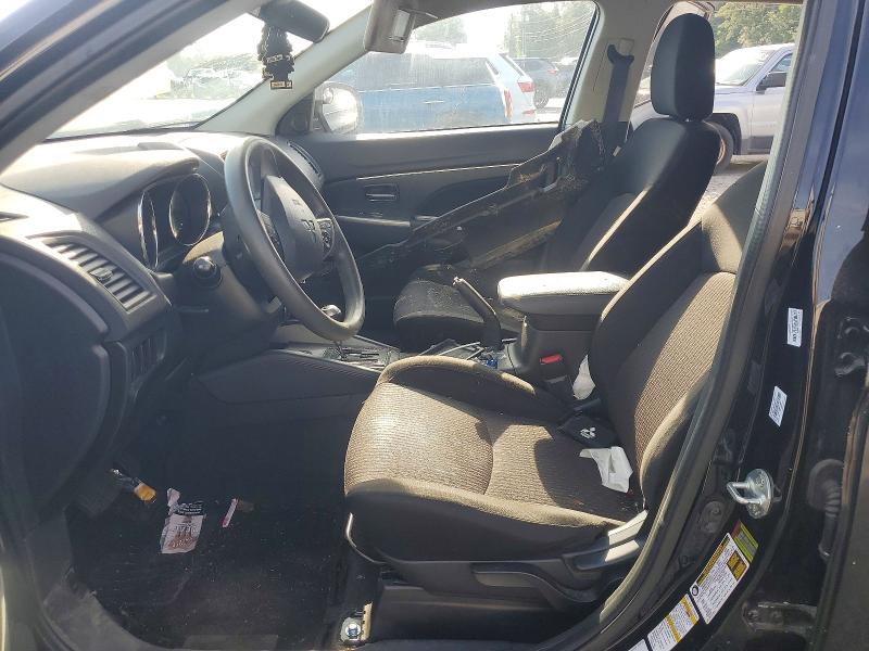 2019 Mitsubishi Outlander VIN JA4AR3AU8KU030396 COPART salvage auction — FRONT END, Va - Cert Of Title - Salvage, sold $3,150 on 2026-07-27 (photo 7)