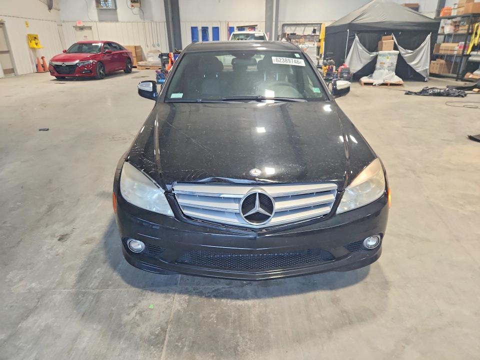 2009 Mercedes-benz C-klasse VIN WDDGF81XX9F199419 COPART salvage auction — REAR END, Nc - Salvage Certificate Of Title, sold $775 on 2026-08-10 (photo 5)