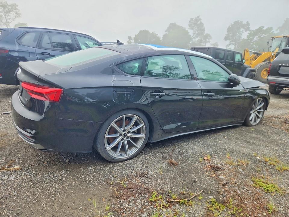 2025 Audi A5 VIN WAUDACF55SA007796 COPART salvage auction — FRONT END, FL - CERTIFICATE OF DESTRUCTION, sold $9,300 on 2026-08-31 (photo 3)