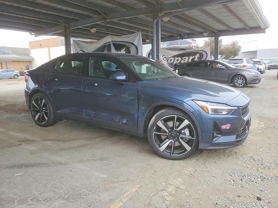 2021 Polestar VIN LPSED3KAXML018570 COPART salvage auction — SIDE, Ca - Salvage Certificate, sold $4,700 on 2026-07-23 (photo 4)