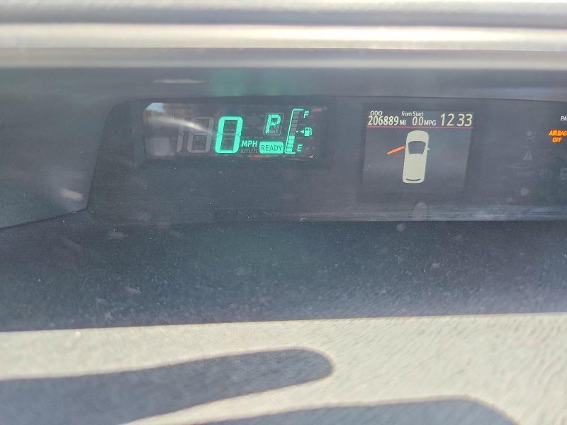 2013 Toyota Prius c VIN JTDKDTB38D1552271 COPART salvage auction — MINOR DENT/SCRATCHES, Ca - Salvage Certificate, sold $850 on 2026-07-21 (photo 9)