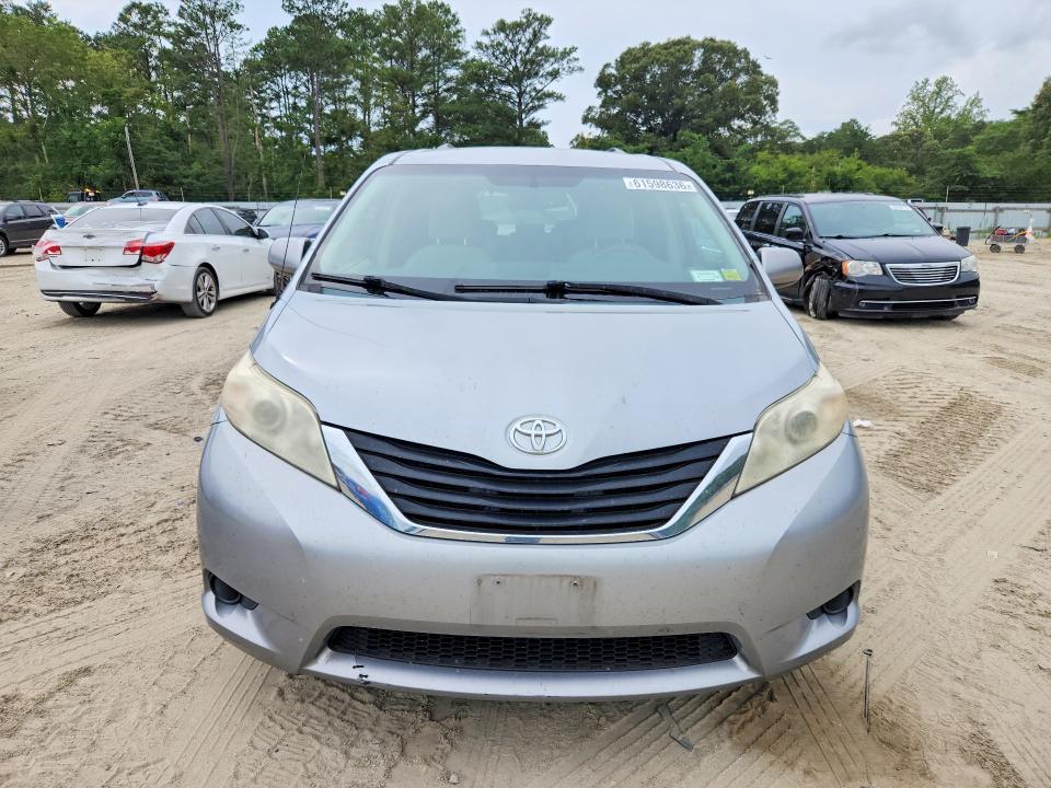 2014 Toyota Sienna VIN 5TDKK3DC0ES407393 COPART salvage auction — REAR END, MD - CERT OF SALVAGE > 75% DAMAGE (P), sold $1,000 on 2026-07-28 (photo 5)