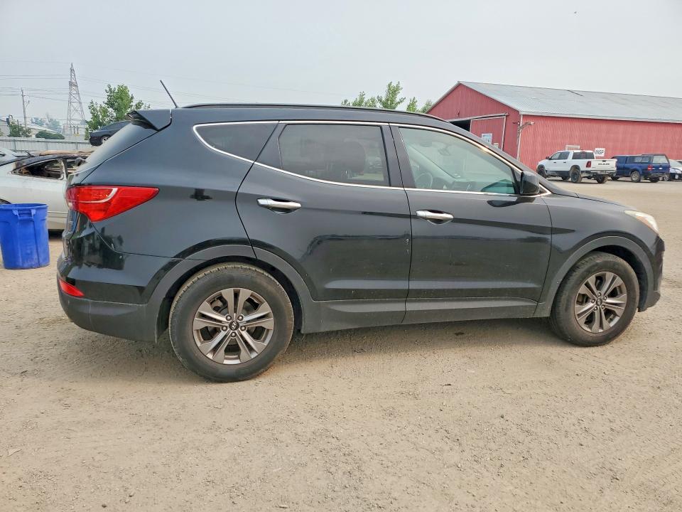 2016 Hyundai Santa fe VIN 5XYZU3LB5GG328240 COPART salvage auction — REAR END, On - Permit Salvage, sold $175 on 2026-07-28 (photo 3)