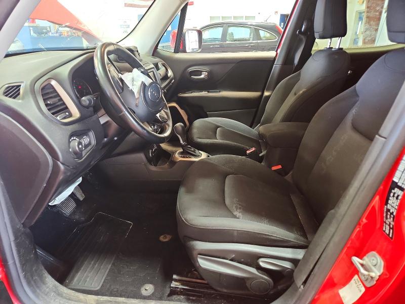 2017 Jeep Renegade VIN ZACCJBBBXHPE96256 COPART salvage auction — FRONT END, Ny - Mv-907A Salvage Certificate, sold $350 on 2026-08-03 (photo 7)