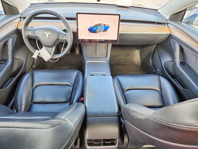 2022 Tesla Model 3 VIN 5YJ3E1EA2NF289901 COPART salvage auction — REAR END, FL - CERTIFICATE OF TITLE, sold $6,300 on 2026-07-20 (photo 8)
