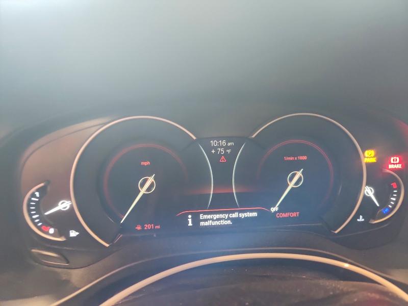 2019 BMW X3 VIN 5UXTR9C50KLP77535 COPART salvage auction — WATER/FLOOD, CT - CERT OF TITLE-SALVAGE, sold $6,000 on 2026-07-28 (photo 9)