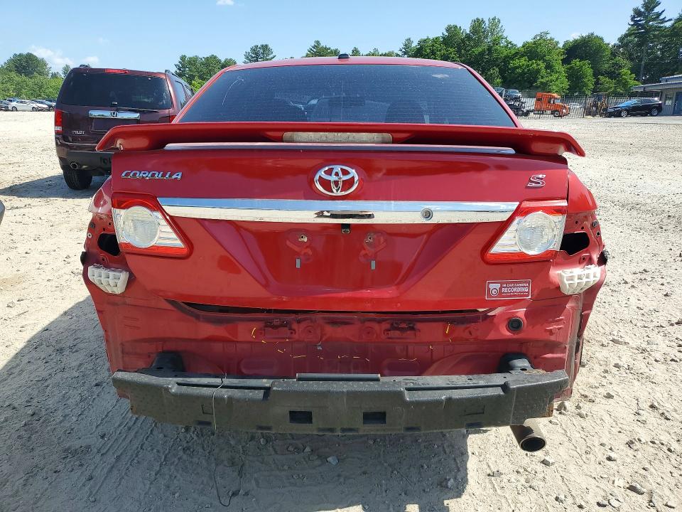 2013 Toyota Corolla VIN 5YFBU4EE5DP202112 COPART salvage auction — REAR END, Ma - Cert Of Title-Reconstrctd Coll, sold $1,950 on 2026-07-27 (photo 6)