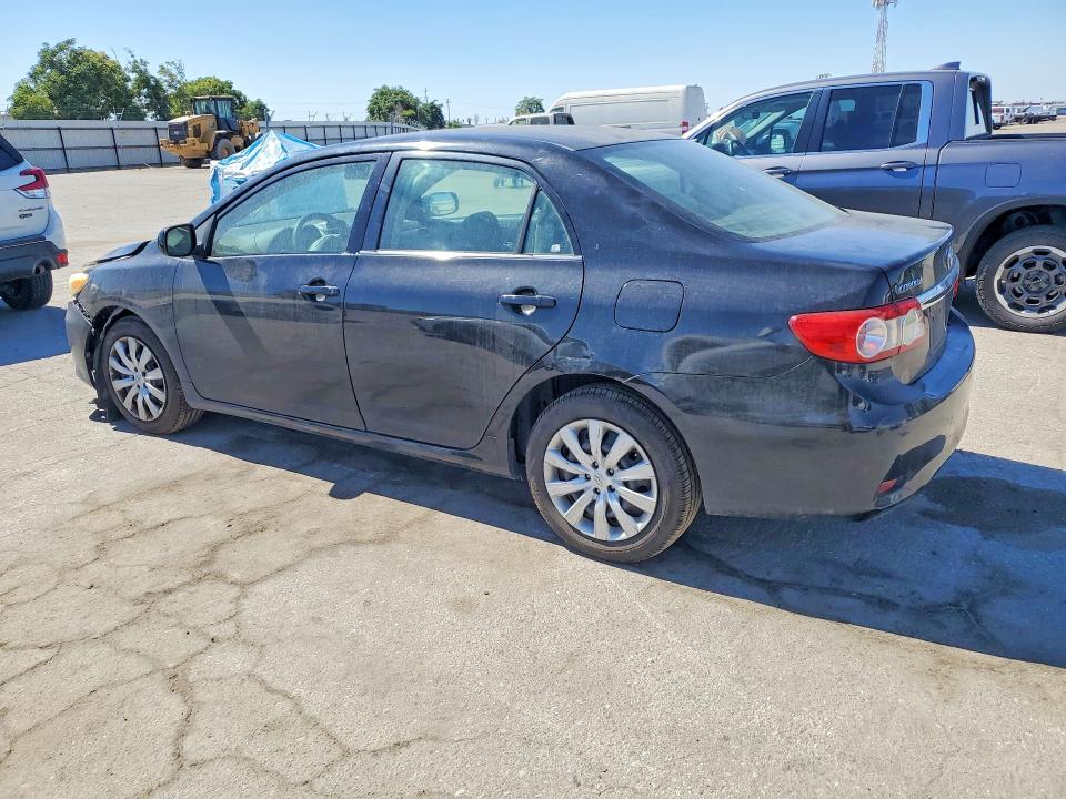2013 Toyota Corolla VIN 5YFBU4EE9DP122280 COPART salvage auction — FRONT END, Ca - Salvage Certificate, sold $975 on 2026-07-17 (photo 2)