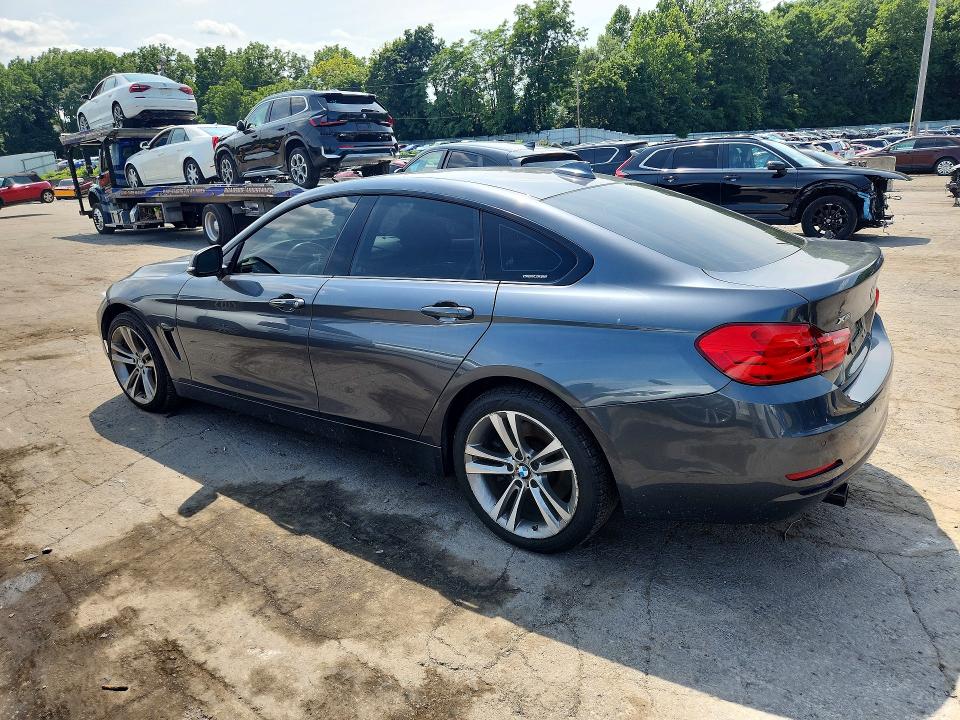 2015 BMW 4er VIN WBA4B3C53FD670354 COPART salvage auction — FRONT END, Ny - Mv-907A Salvage Certificate, sold $3,550 on 2026-08-18 (photo 2)
