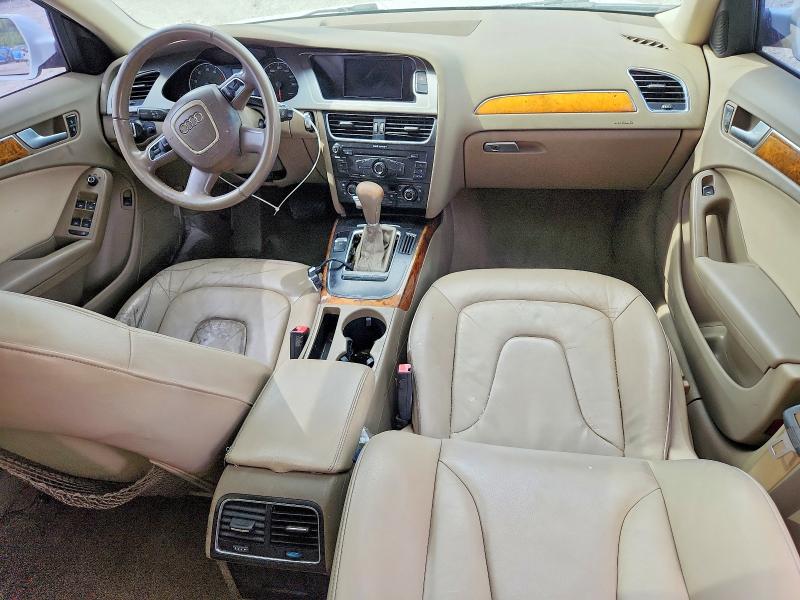 2011 Audi A4 VIN WAUEFAFLXBN039449 COPART salvage auction — REAR END, FL - CERT OF TTL-REBUILT&SLVG RBLD, sold $250 on 2026-07-30 (photo 8)