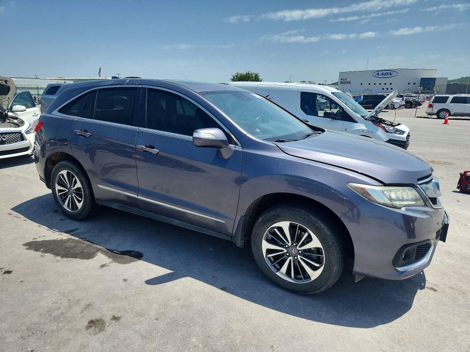 2017 Acura Rdx VIN 5J8TB4H76HL026209 COPART salvage auction — HAIL, Ok - Certificate Of Title, sold $850 on 2026-07-24 (photo 4)