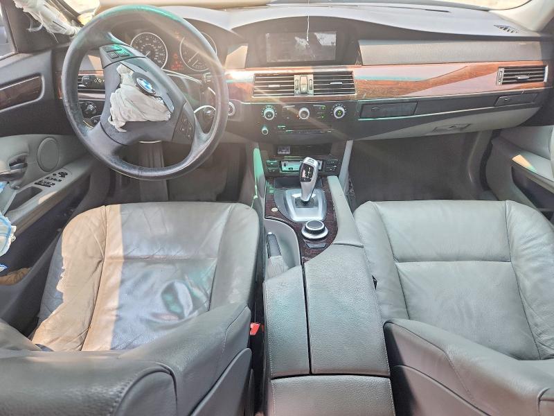 2008 BMW 5er VIN WBANU53538CT10780 COPART salvage auction — FRONT END, Va - Certificate Of Title, sold $425 on 2026-08-03 (photo 8)