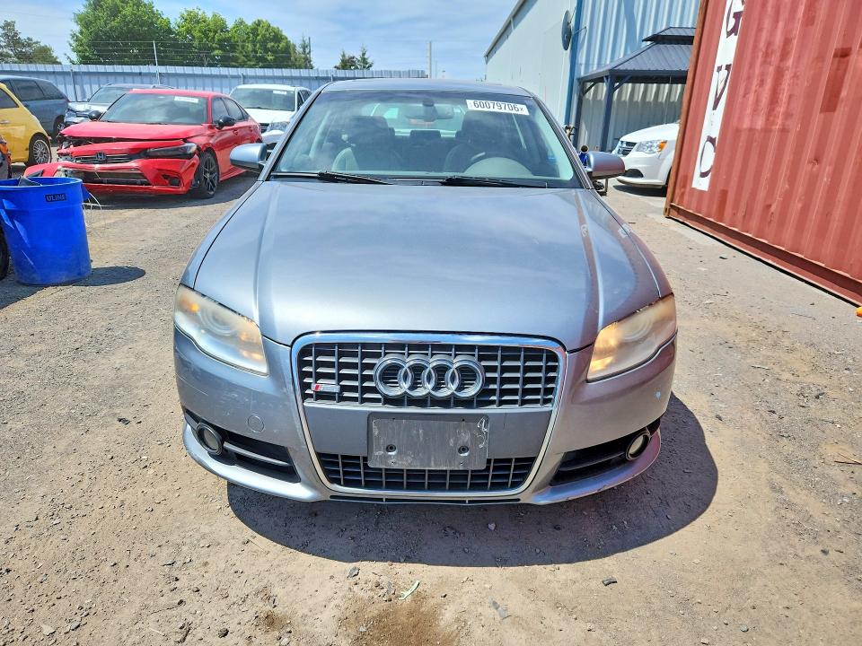 2008 Audi A4 VIN WAUDF68E78A160303 COPART salvage auction — MECHANICAL, On - Permit No Brand - Unfit, sold $300 on 2026-07-23 (photo 5)