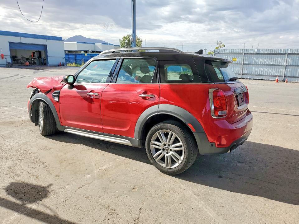 2020 Mini Cooper VIN WMZYW3C02L3L08286 COPART salvage auction — FRONT END, Tx - Certificate Of Title, sold $1,450 on 2026-07-31 (photo 2)