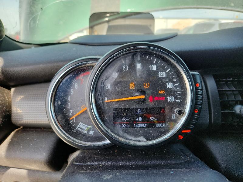 2015 Mini Cooper VIN WMWXM5C54FT941320 COPART salvage auction — FRONT END, TX - CERTIFICATE OF TITLE, sold $1,000 on 2026-08-04 (photo 9)