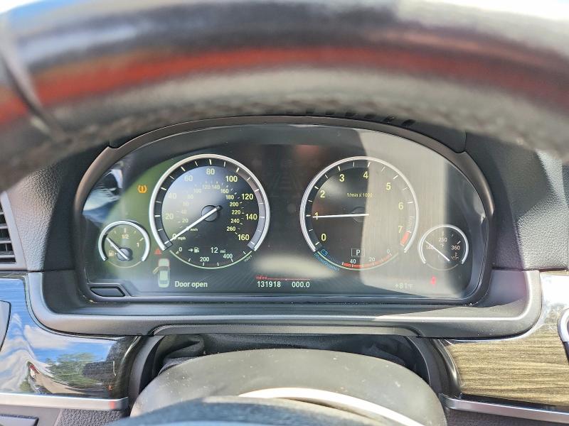 2014 BMW 5er VIN WBA5B3C59ED532319 COPART salvage auction — NORMAL WEAR, Nj - Certificate Of Title, sold $1,650 on 2026-08-06 (photo 9)