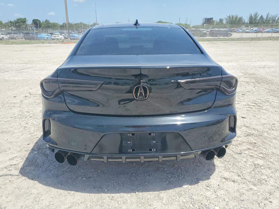 2021 Acura Tlx VIN 19UUB5F48MA007458 COPART salvage auction — FRONT END, Salvage Title, sold $9,500 on 2026-07-23 (photo 6)