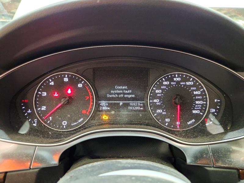 2013 Audi A6 VIN WAUFGAFC6DN083422 COPART salvage auction — MINOR DENT/SCRATCHES, Ct - Certificate Of Title, sold $475 on 2026-07-16 (photo 9)