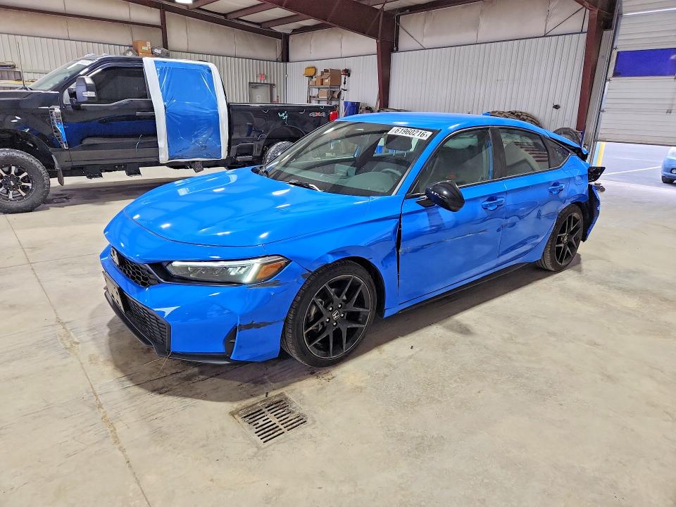 2026 Honda Civic VIN 19XFL2H85TE005472 COPART salvage auction — REAR END, Md - Certificate Of Title, sold $9,000 on 2026-07-28 (photo 1)