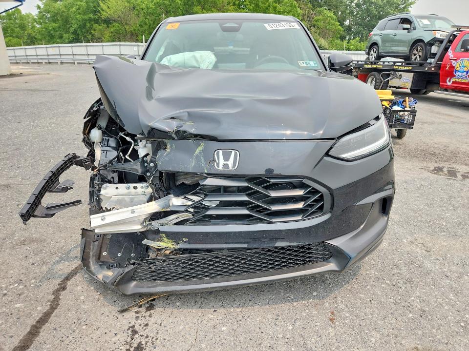 2026 Honda Hr-v VIN 3CZRZ2H58TM734132 COPART salvage auction — FRONT END, Va - Certificate Of Title, sold $10,300 on 2026-07-28 (photo 5)