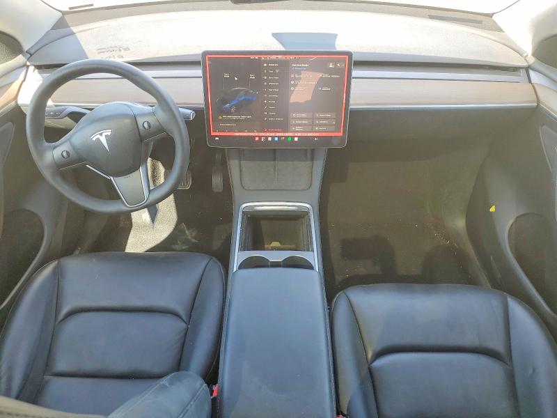 2023 Tesla Model y VIN 7SAYGDEEXPF742110 COPART salvage auction — REAR END, Ca - Salvage Certificate, sold $8,900 on 2026-07-16 (photo 8)