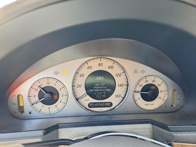 2007 Mercedes-benz E-class VIN WDBUF56X17B134238 COPART salvage auction — MINOR DENT/SCRATCHES, Ca - Dis/Dlr/Exp Only Clean Title, sold $600 on 2026-08-17 (photo 9)