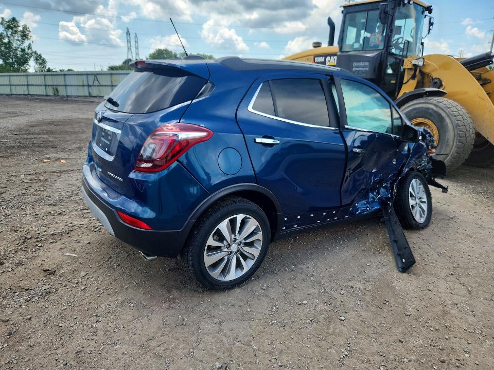2019 Buick Encore VIN KL4CJASB5KB859116 COPART salvage auction — FRONT END, Mi - Certificate Of Title, sold $925 on 2026-07-17 (photo 3)