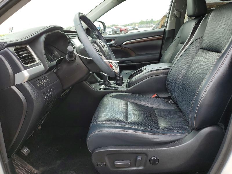 2016 Toyota VIN 5TDDKRFH4GS267744 COPART salvage auction — FRONT END, Mi - Certificate Of Title, sold $9,800 on 2026-07-14 (photo 7)