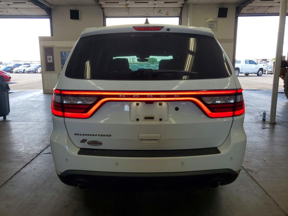2020 Dodge Durango VIN 1C4SDJFT5LC381643 COPART salvage auction — MINOR DENT/SCRATCHES, Or - Certificate Of Title, sold $6,900 on 2026-07-31 (photo 6)