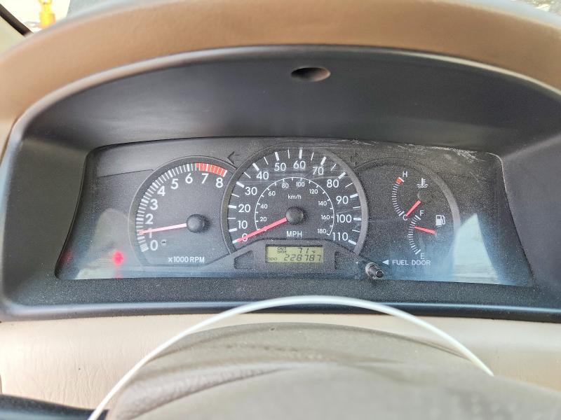 2003 Toyota Corolla VIN 1NXBR32E13Z087439 COPART salvage auction — REAR END, Co - Public - Salvage Title, sold $575 on 2026-07-09 (photo 9)