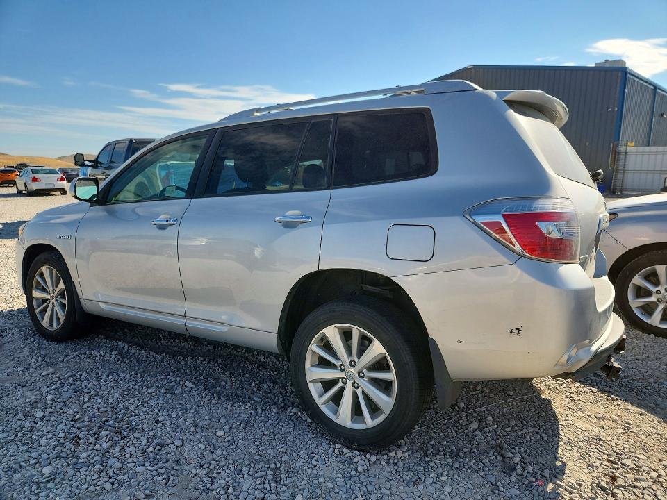 2008 Toyota Highlander VIN JTEEW44A282009535 COPART salvage auction — FRONT END, Ut - Certificate Of Title, sold $1,100 on 2026-07-31 (photo 2)