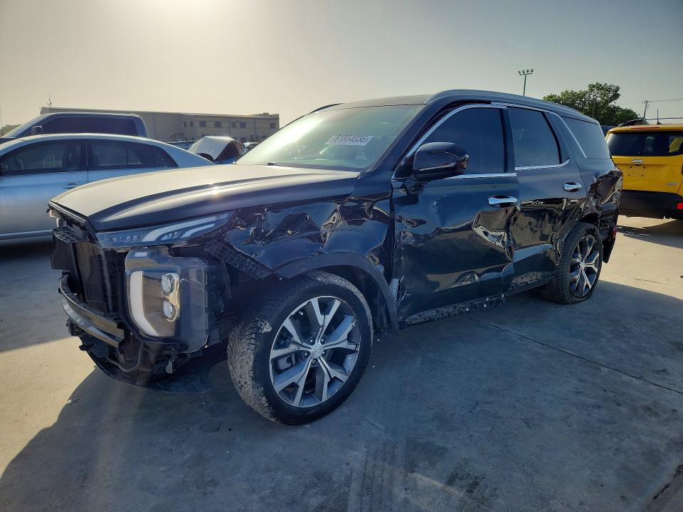 2022 Hyundai Palisade VIN KM8R4DHE0NU401188 COPART salvage auction — FRONT END, Tx - Salvage Vehicle Title, sold $1,650 on 2026-07-27 (photo 1)