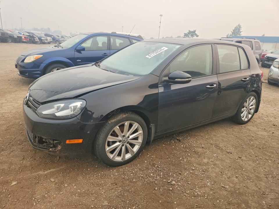2013 Volkswagen Golf VIN WVWDM7AJ3DW128886 COPART salvage auction — WATER/FLOOD, Mi - Cert Of Title-Flood Vehicle, sold $675 on 2026-08-07 (photo 1)